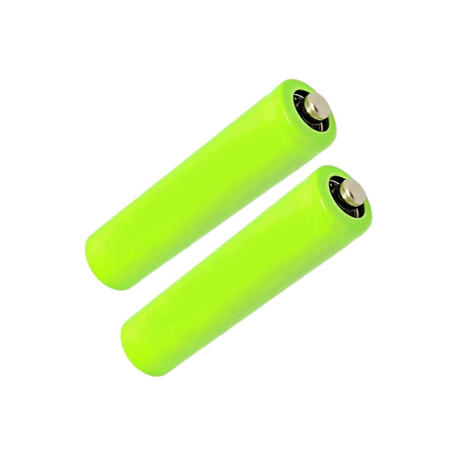2Pcs LR03 Size Dummy Fake Battery Shell External Power Supply Placeholder Cylinder Conductor for Electronics Use Multicolor