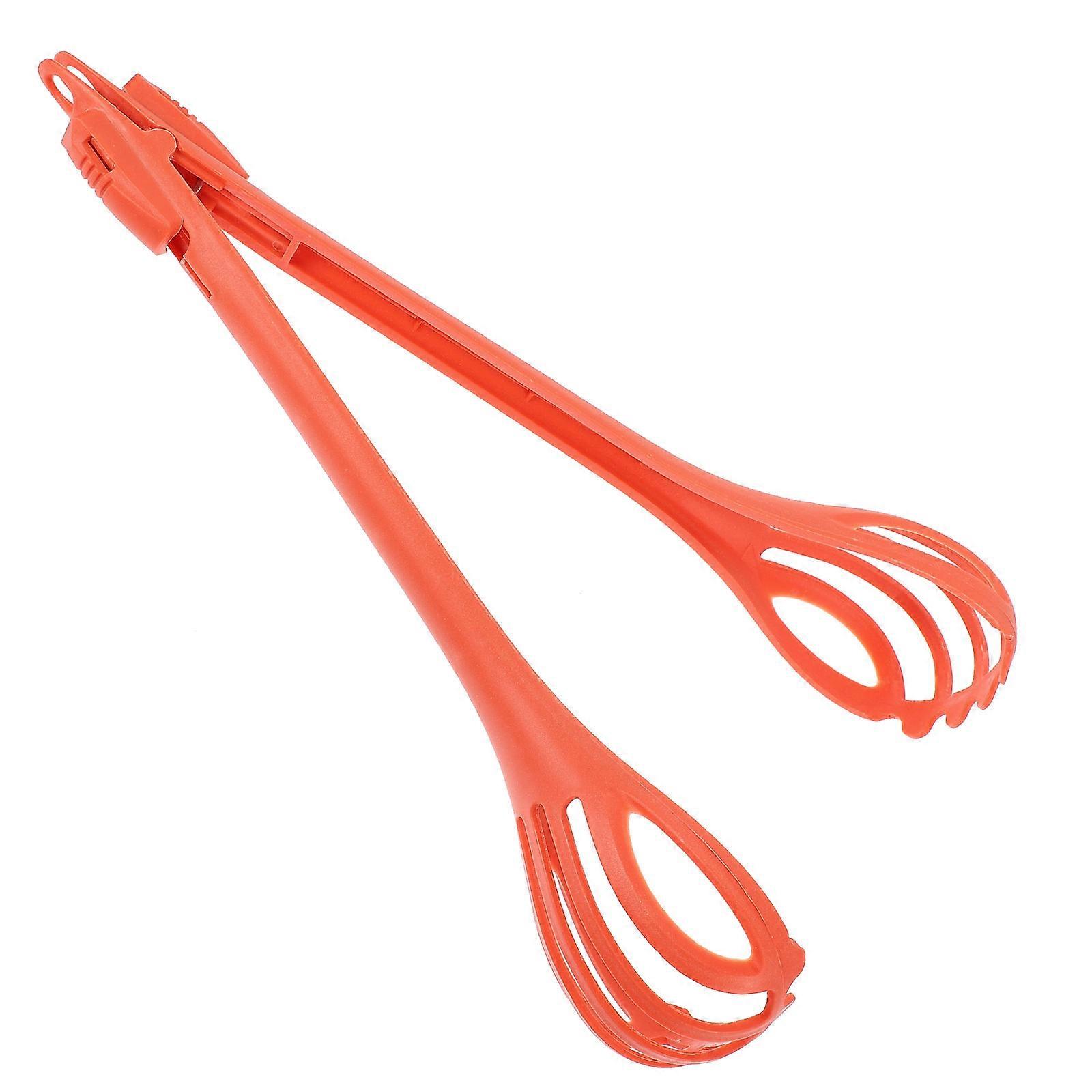 Multi Functional Egg Beater Food Tongs Clip Style Cooking Tool For Baking Barbecuing And Easy To Clean 1Pcs