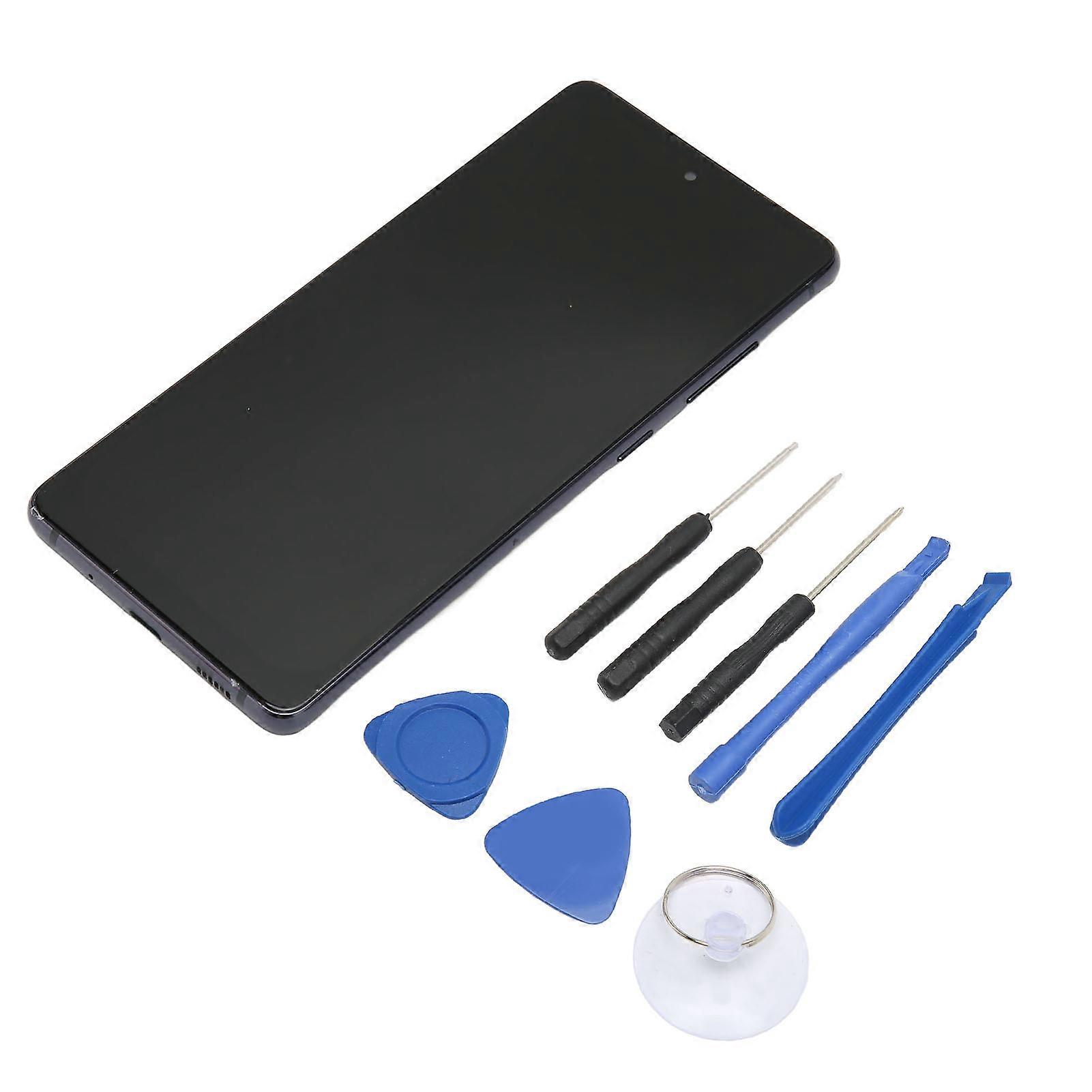 Phone Screen Replacement Set Organic Light Emitting Diode Display Touch Screen Digitizer Assembly with Frame for Galaxy S20 FE