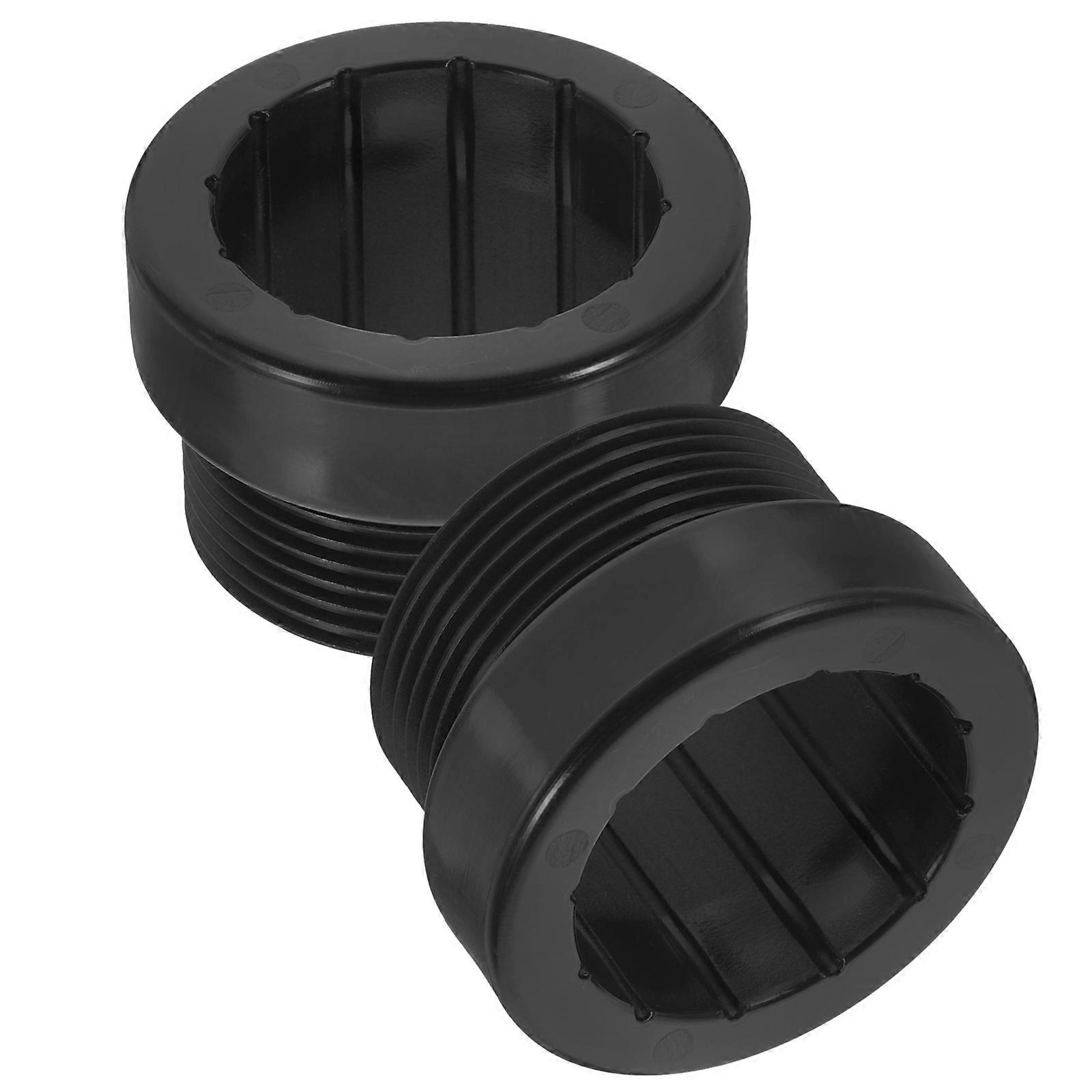 Pool Umbrella Stabilizer Adapter for Strong Stability 2Pcs Threaded Design