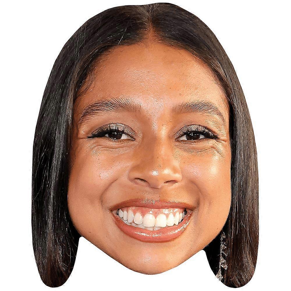 Madison Hammond (Smile) Celebrity Mask, Flat Card Face