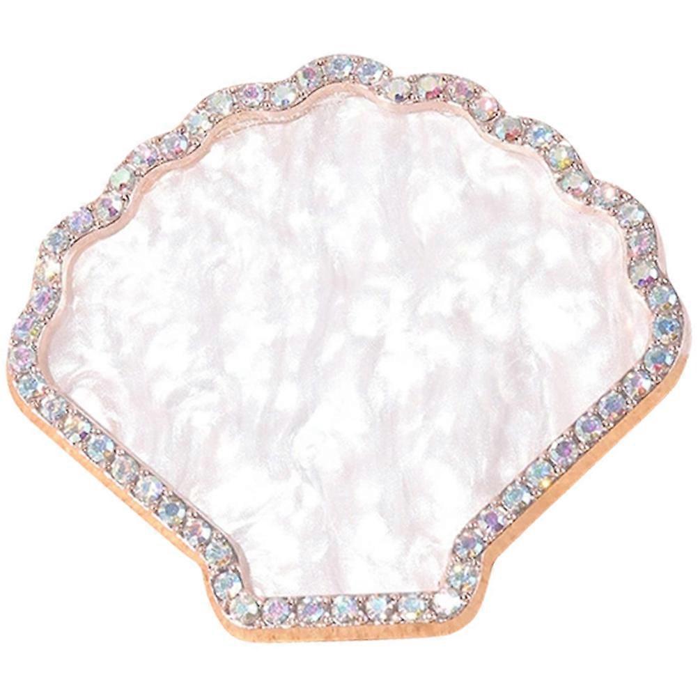 Multi Color Resin Nail Art Pallet for Mixing Colors and Displaying Jewelry 6.5 x 4.5 Inches