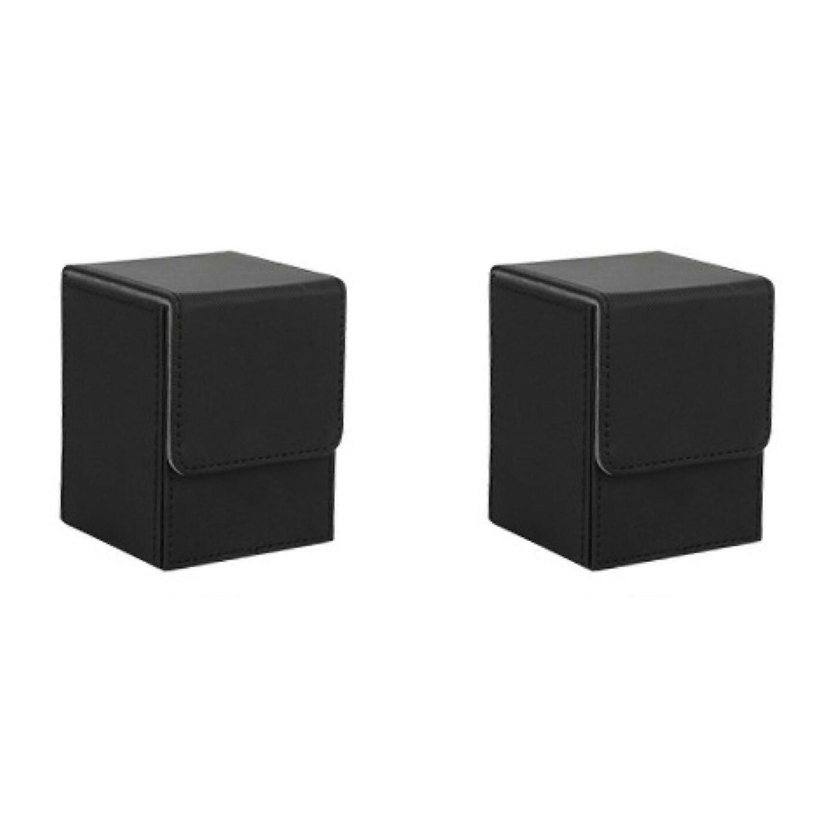 Card Case Deck Box Sleeved Cards Deck Game Box for Yugioh Binders: 100+