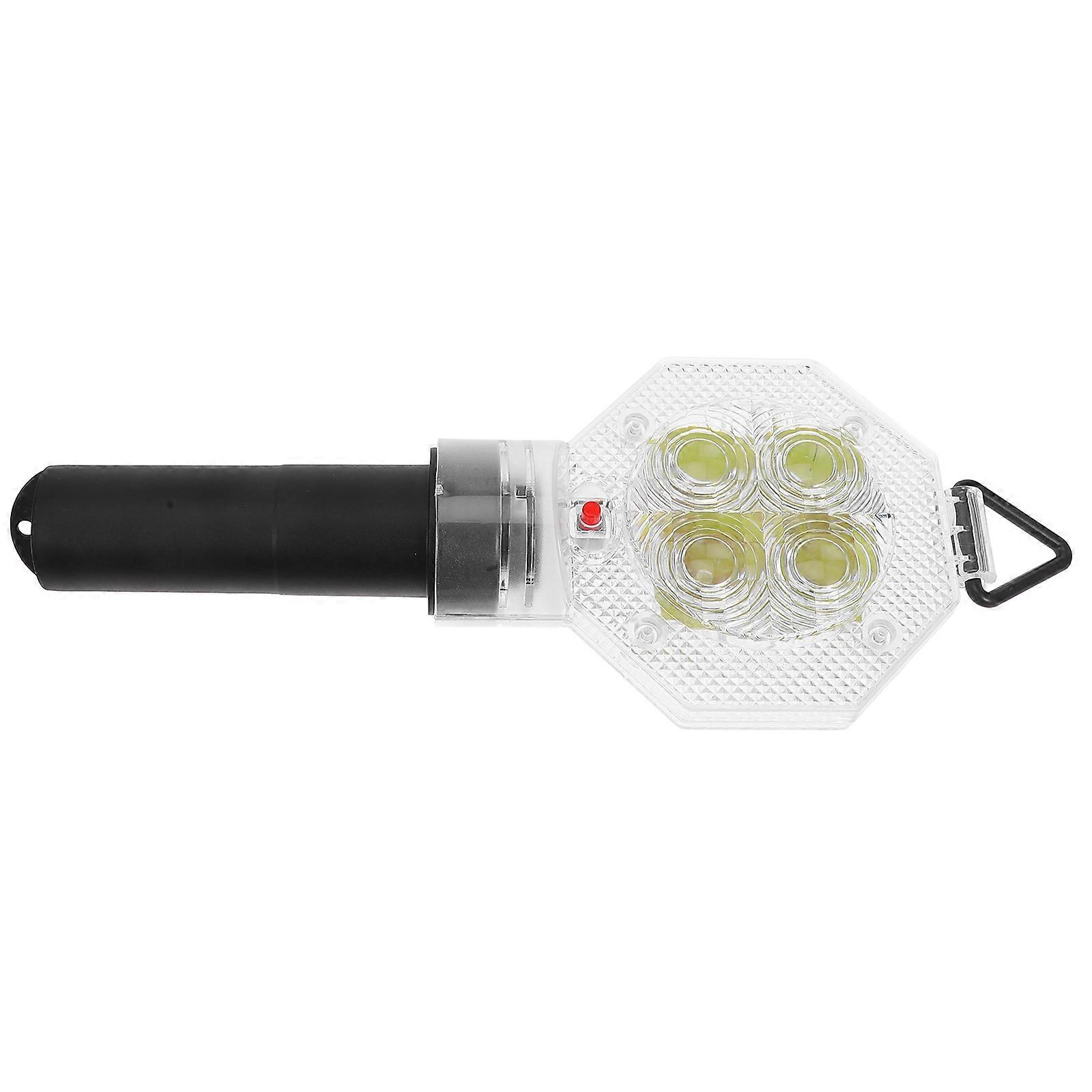 Portable LED Traffic Warning Light   Flashing Safety Signal Lamp for Construction, Parking & Emergency Use   Lightweight Design