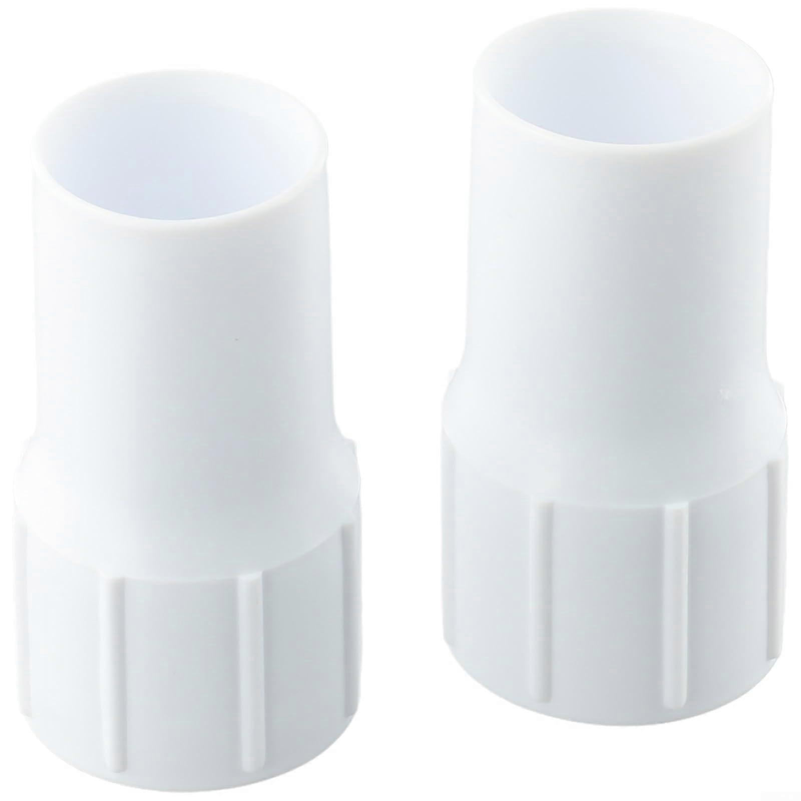 Left Hand Pool Hose End Sleeve 38mm, Easy Screw Fitting for Vacuum Hose, Compatible Replacement Accessory