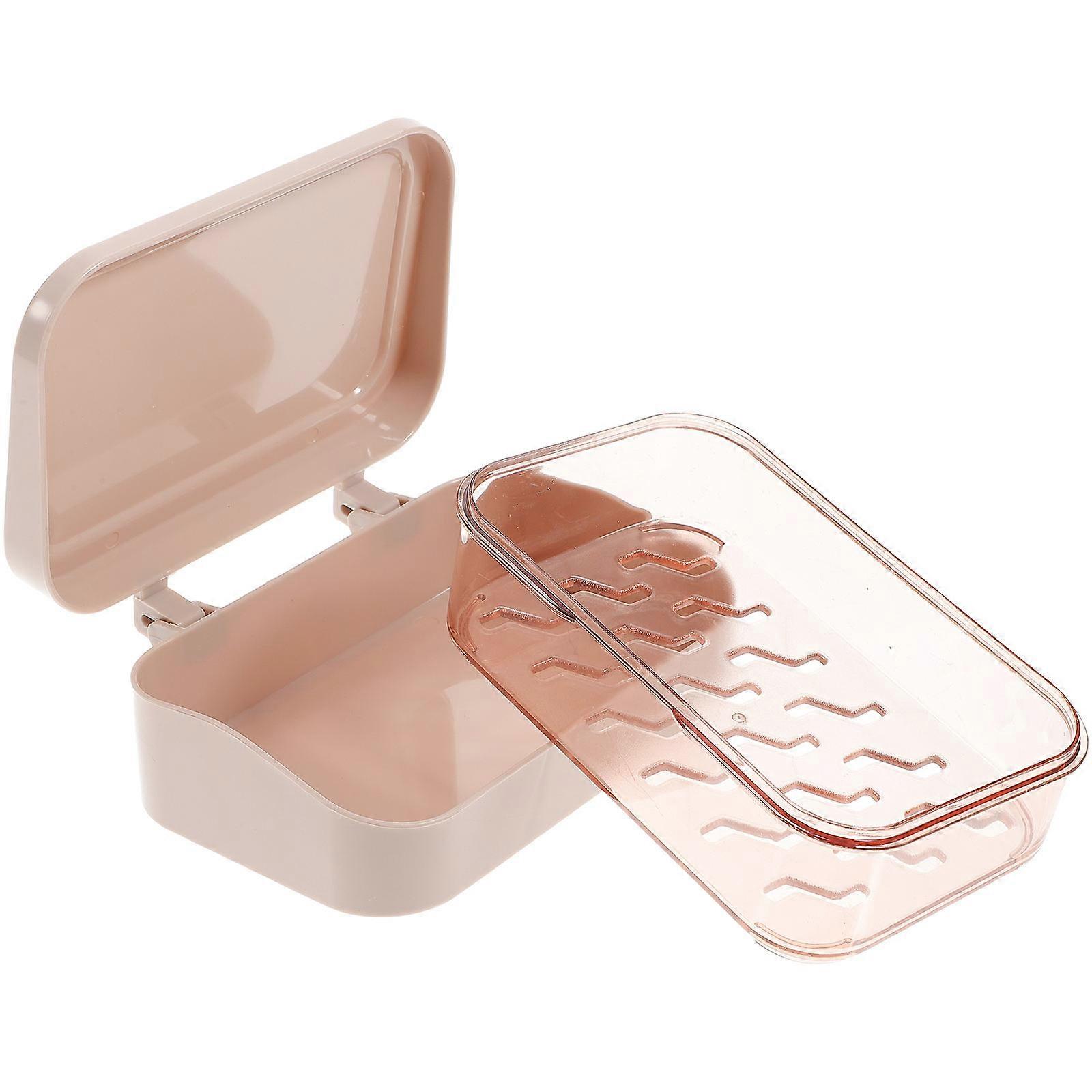 Practical Soap Box Holder Container 1 Set Bar for Bathroom Kitchen