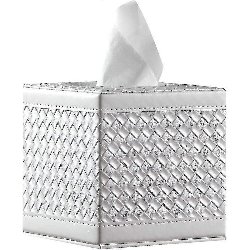 Tissue Box Cover Square, Upgrade 99% Compatible Large Size, Modern Tissue Box Holder Compa