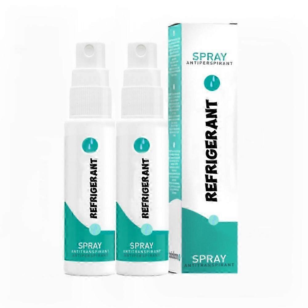 2pcs Odaban Antiperspirant Deodorant Spray 30ml For Sweaty Hands Sweat Feet Sweating