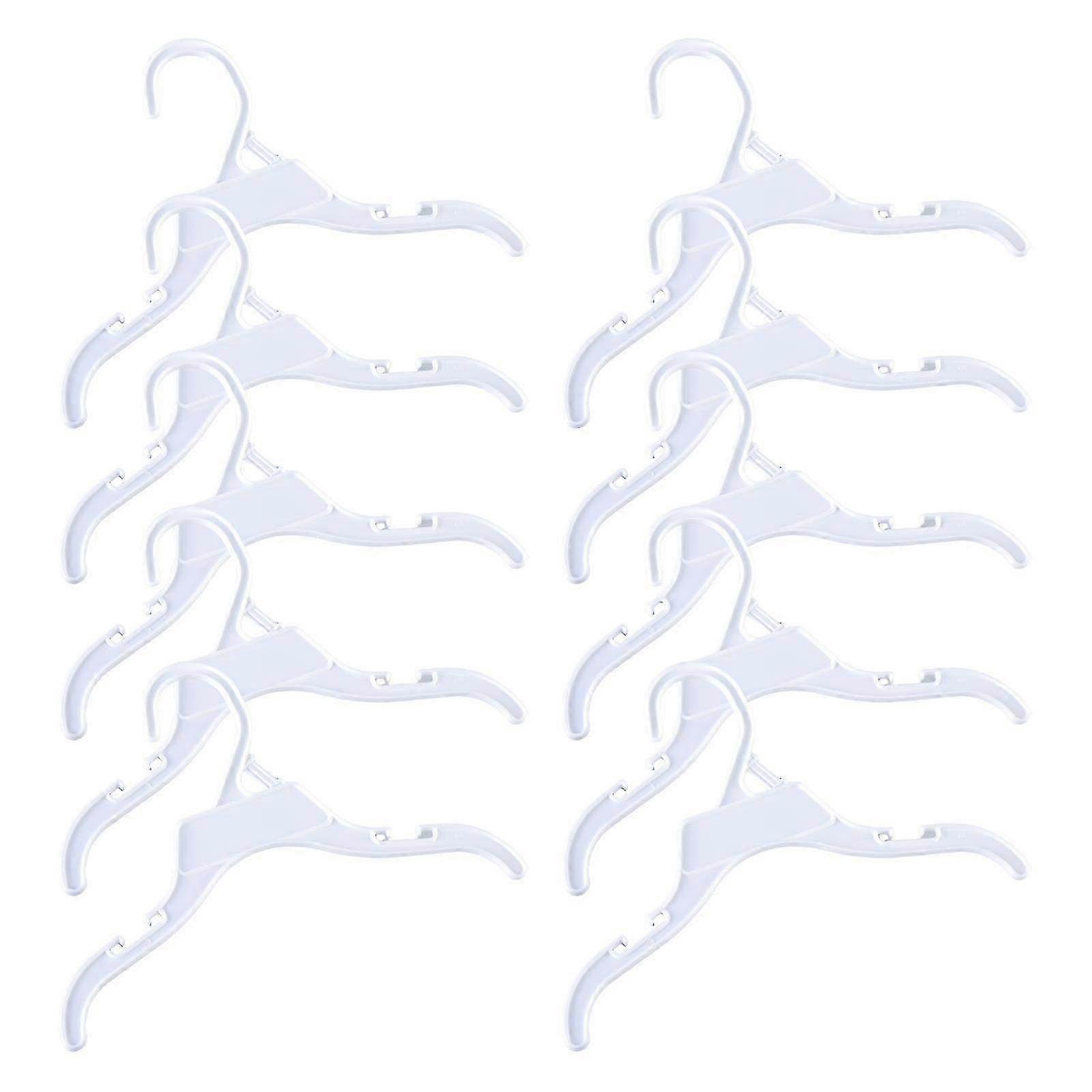 10 stycken galgar för husdjurskläder, plastgalgar för hundkläder, hängare för att organisera husdjurskläder, kläder och kläder, för hemmabruk