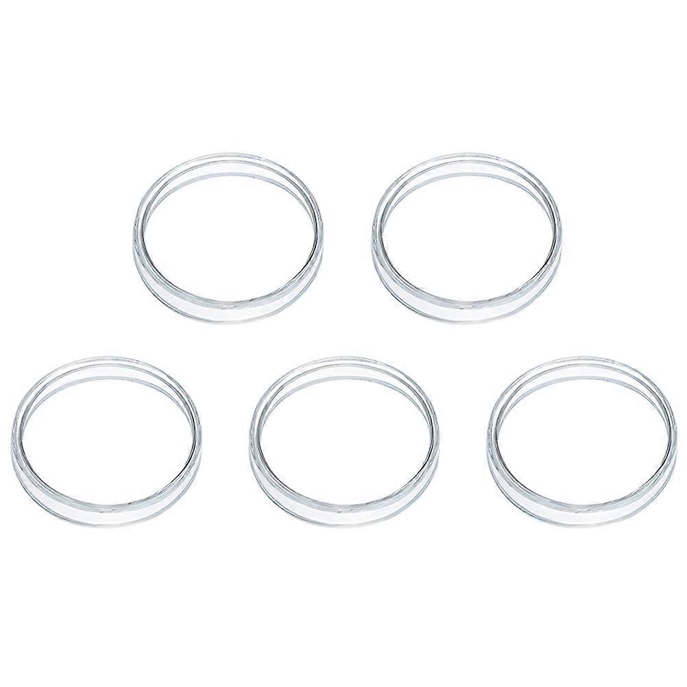 Glass High Borosilicate Petri Dishes for Laboratory Experiment 5Pcs Set