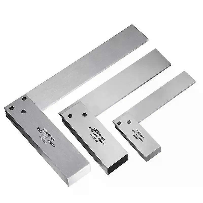 Machinist Square 90 Degree Angle Ruler Protractor Carpenter Precision Steel Quenching for Engineers DIY Auxiliary Tool