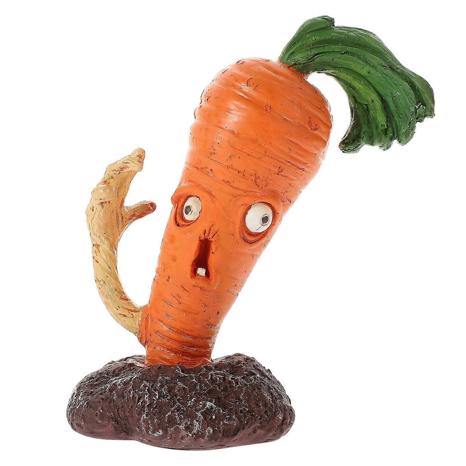Zombie Garden Statue Resin Halloween Decoration Durable Eye Catching Vegetable Zombie Figurine for Home and Outdoor Use
