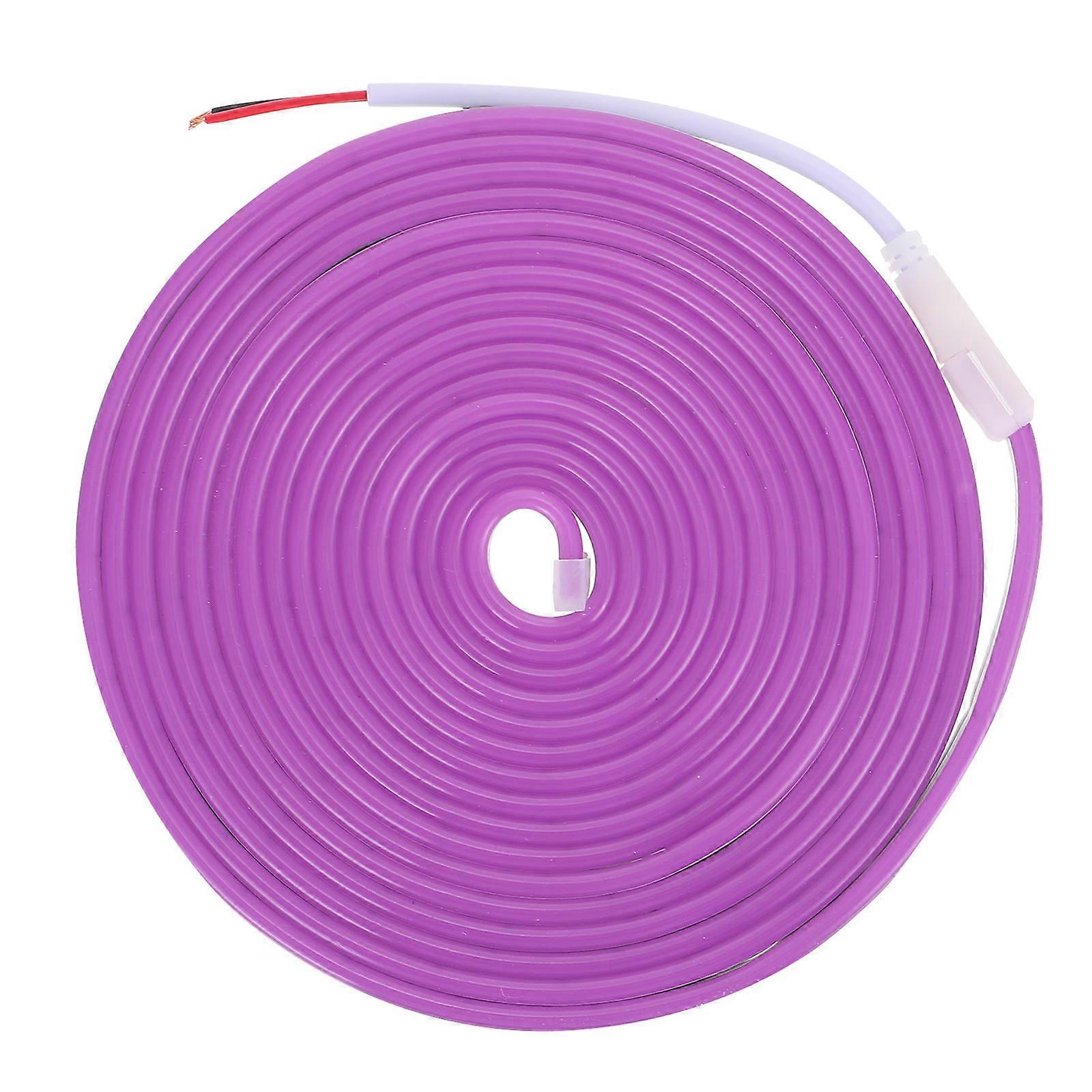Pink LED Neon Rope Light for Decor with Flexible Plastic Design and Uniform Brightness 5m
