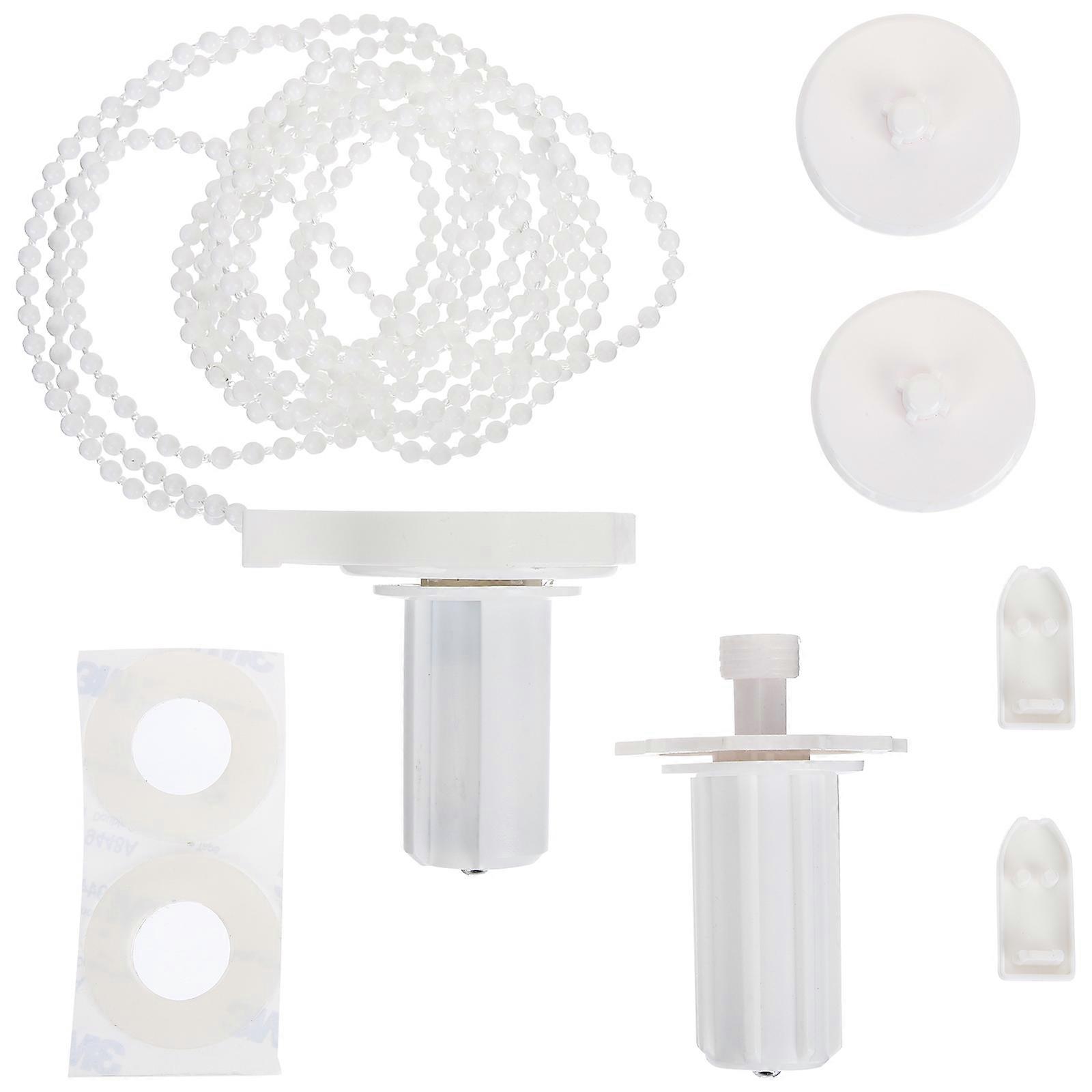 Curtain Fittings Bead Chain Roller Blind Repair Kit PVC White for Garage Door 1 Set