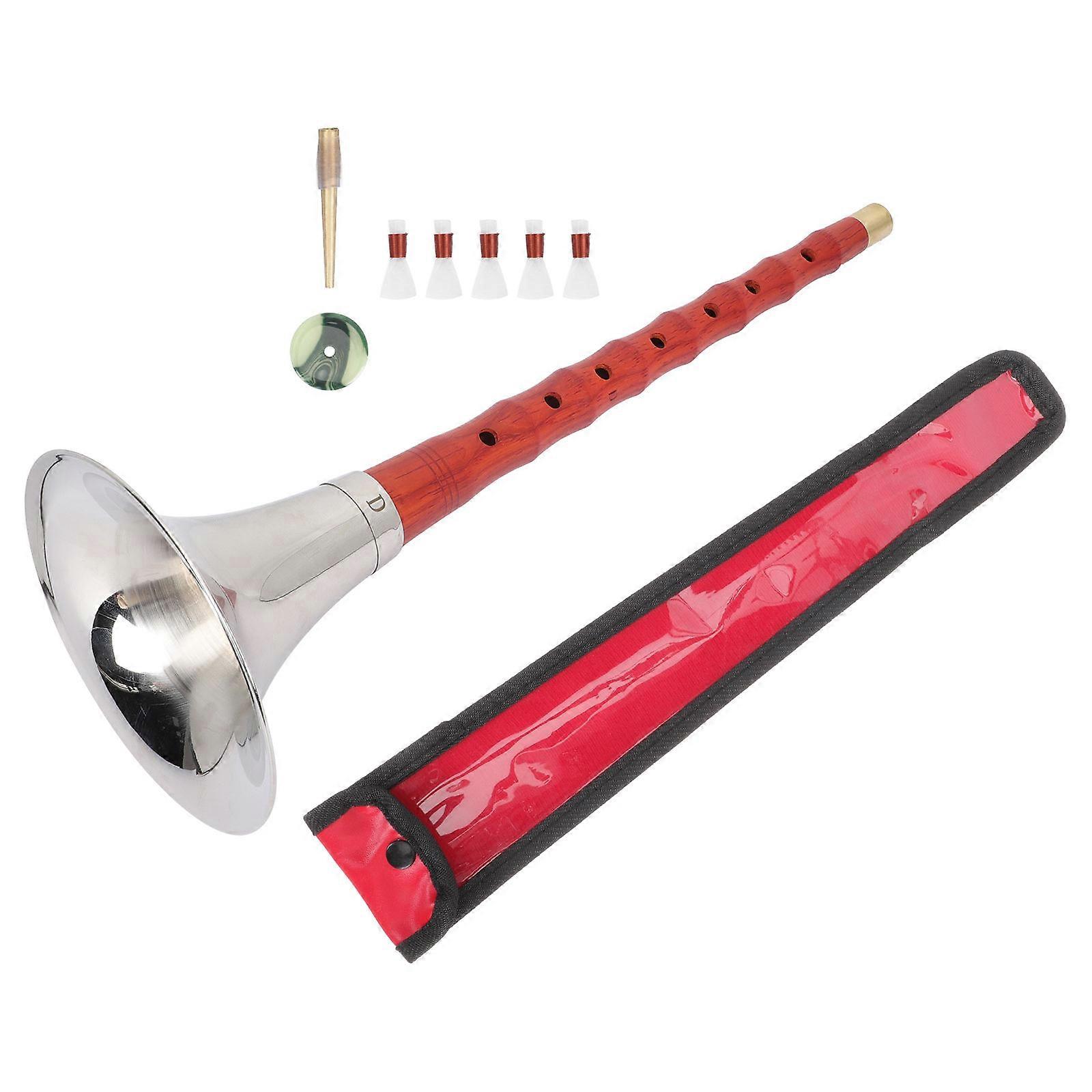 1 Set Ethnic Wind Instrument for Music Performance Assorted Color Suona for Beginners 33X11.5X11.5cm Suitable for Students