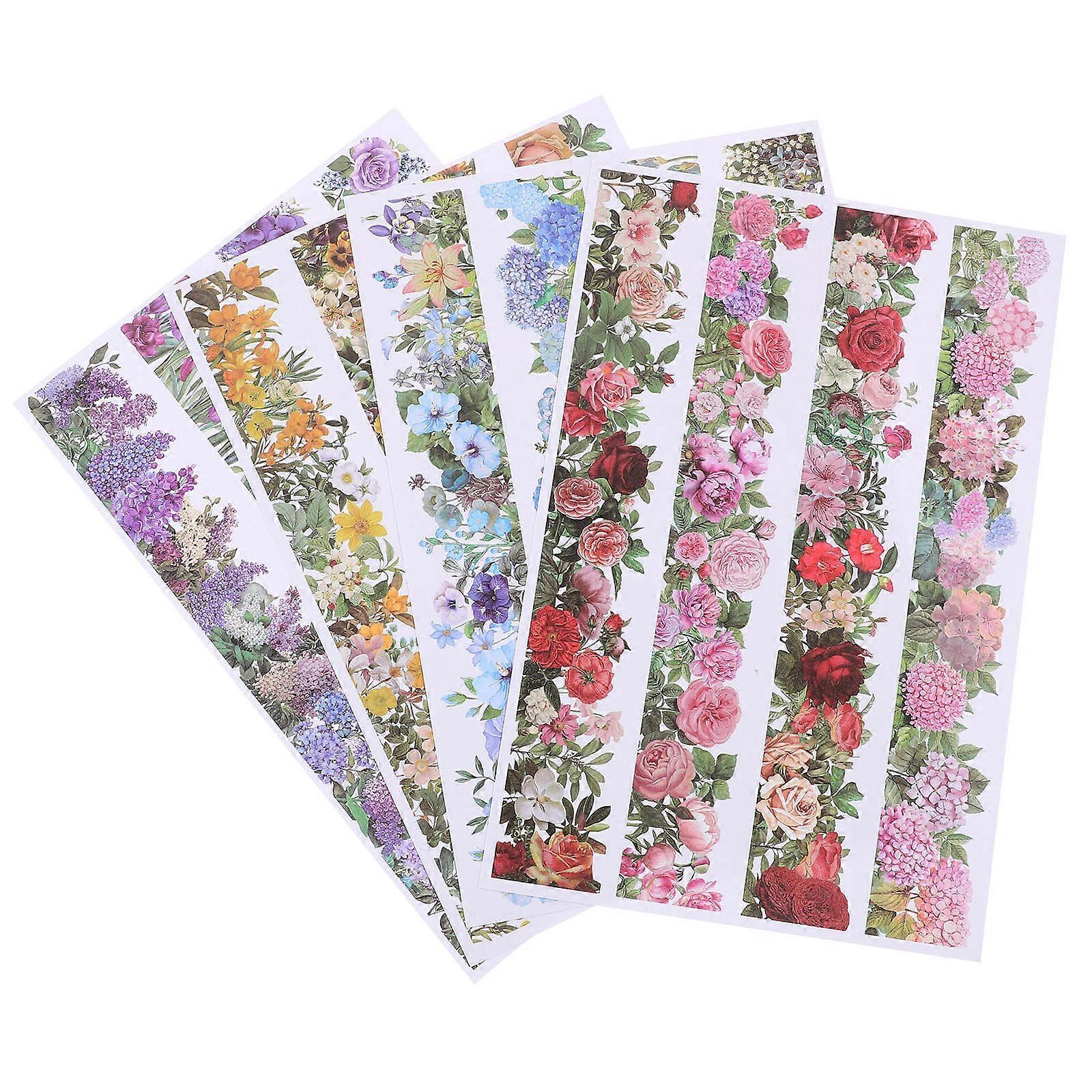 16pcs Vintage Pattern Washi Tape Set Decorative Adhesive Rolls for Scrapbooking, DIY Crafts, Journals, Calendars, Planners & Photo Albums