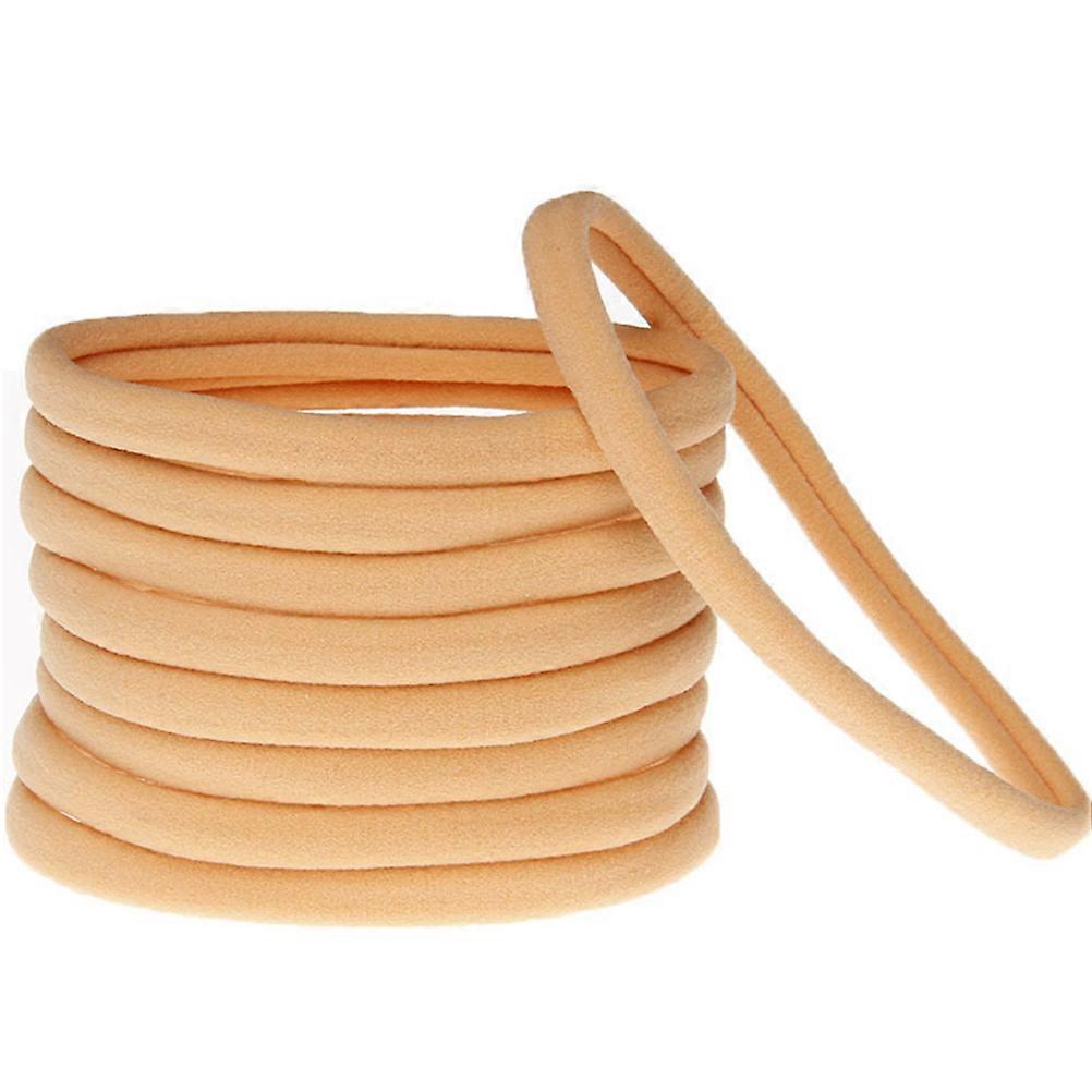 Elegant Cloth Hair Ring Headband for Decoration Use Assorted Color 36 Pieces Small and Lightweight