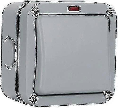 2025 Waterproof Outdoor Switch, Control Switch, Indicator Light, 20a, Ip66