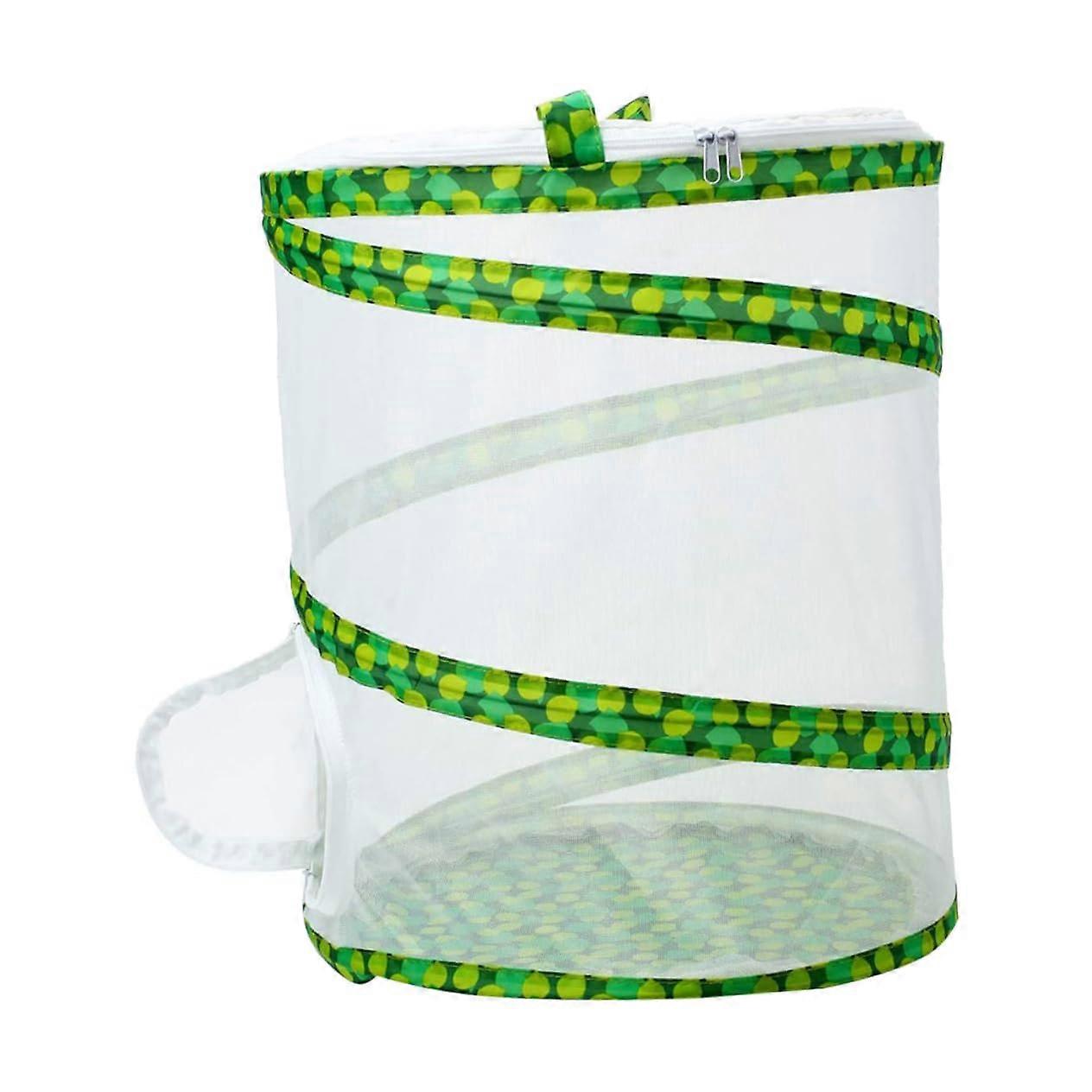 Foldable Insect Catcher Box for Butterfly Observation, Portable Breeding Habitat, Outdoor Use, Durable Design