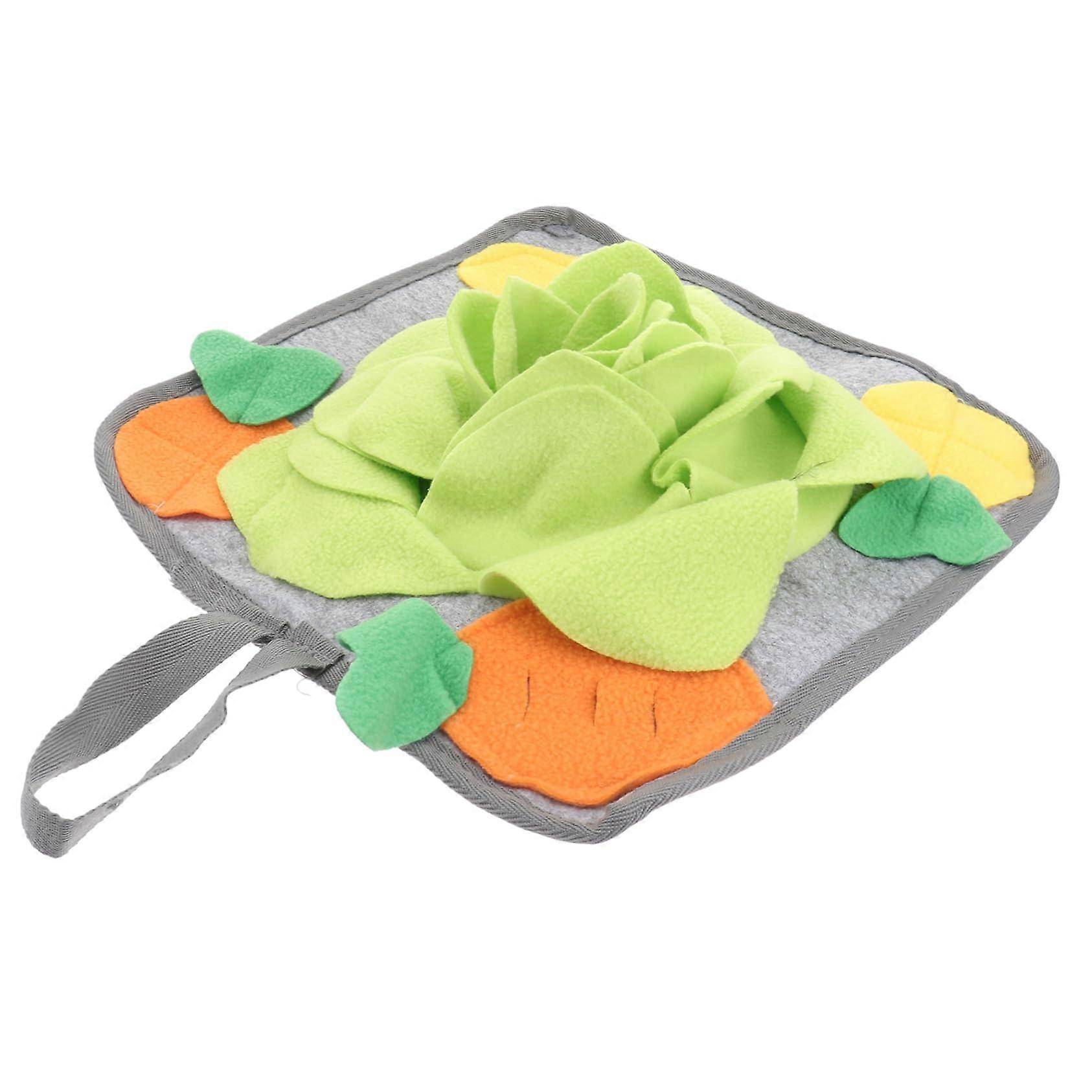 Rabbit Sniffing Pad for Large and Miniature Rabbits, Interactive Feeding Mat Toy for Pets, Cat Food Mat, Pack of 1