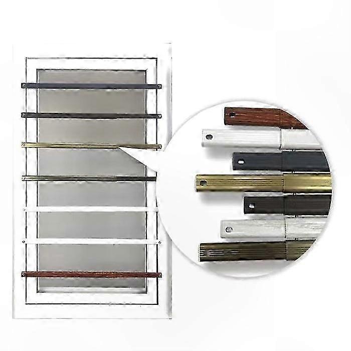 Retractable Window Security Guard for Home Protection