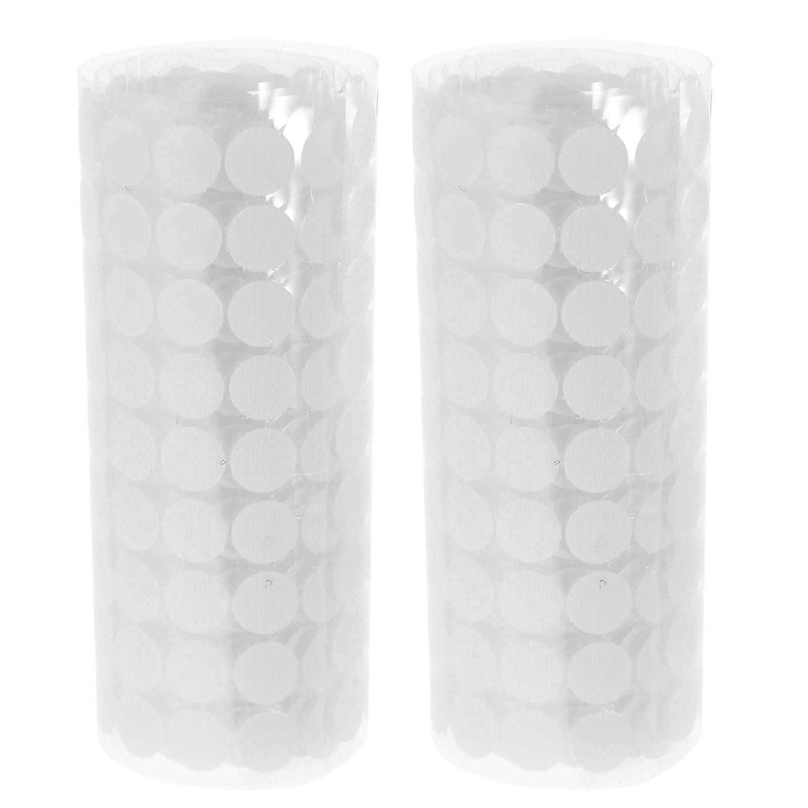 White Self Adhesive Dots for Balloons and Posters Removable Craft Supplies for Home Use 10mm