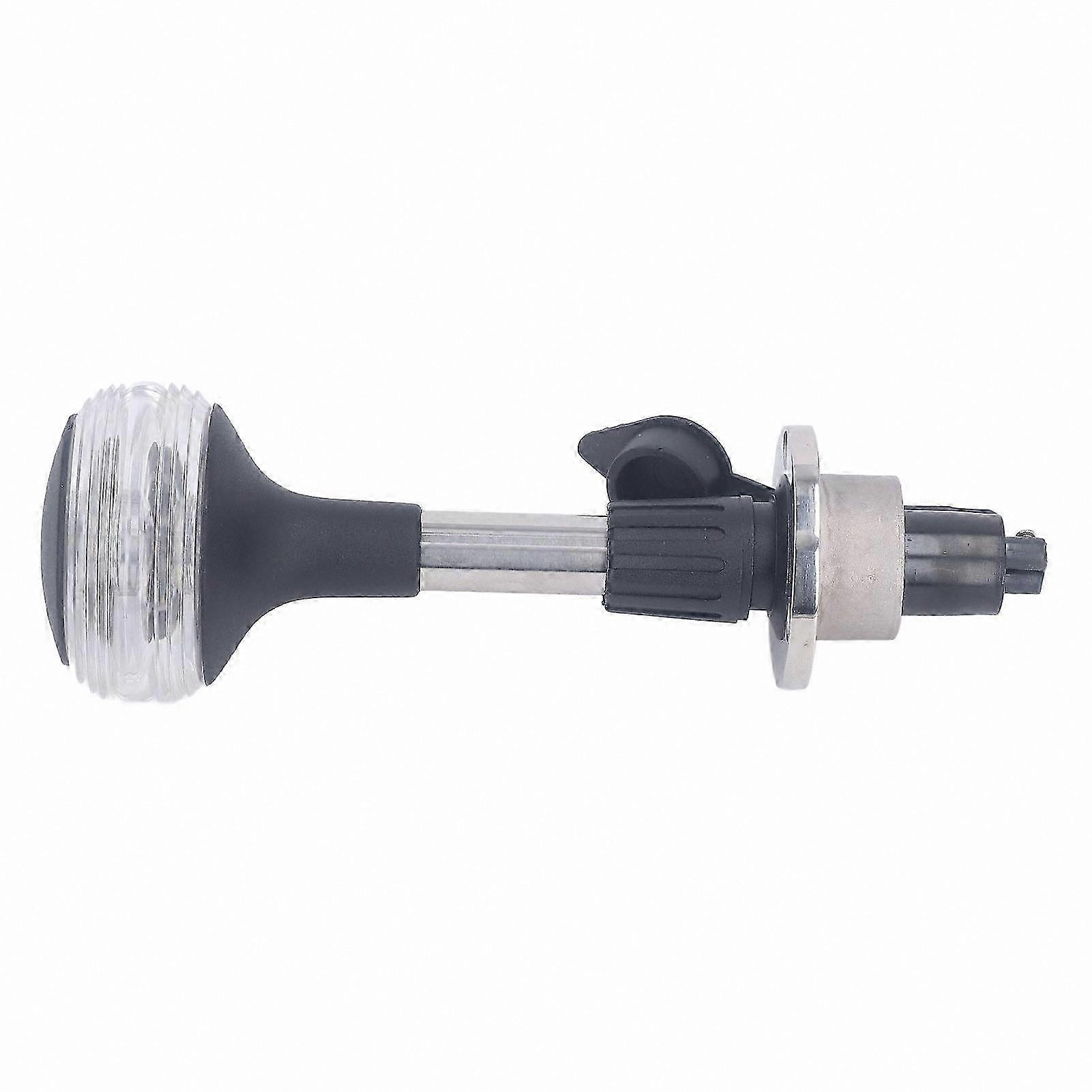 9in Marine LED Navigation Light with Detachable Base IP65 Waterproof 2NM Range 10-24V DC 3W All-Round Boat Lamp
