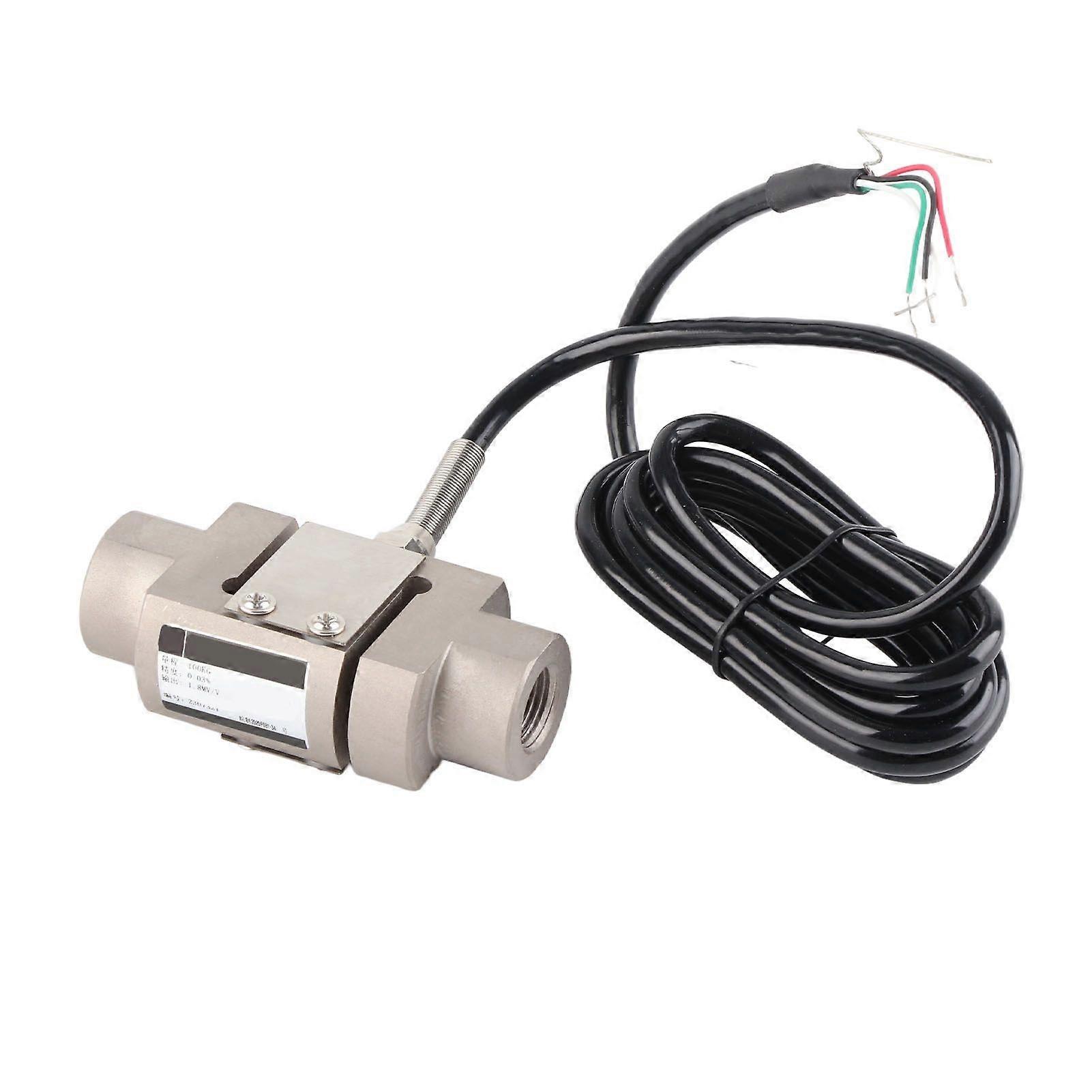 DYLY101 Alloy Steel SType Tension Sensor Pull Pressure Load Cell Weighing Sensor 0~100kg