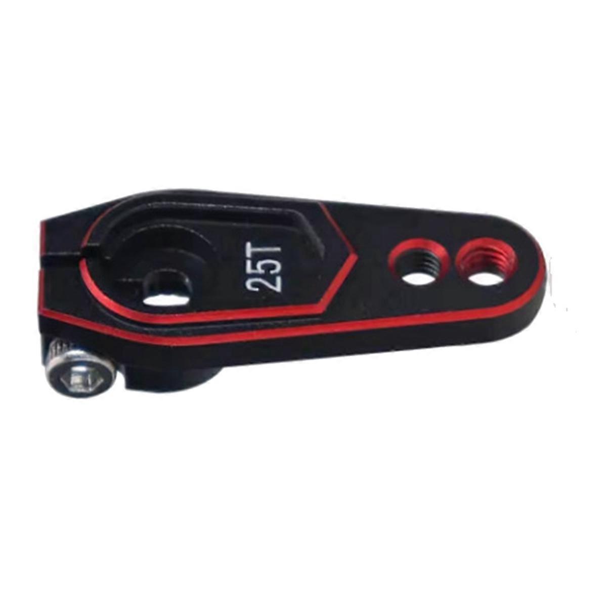 25T Servo Arm Servo Horn RC Car Boat Crawler Parts Black & Red