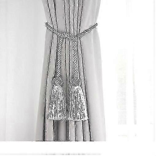 1pcs Boho Chic Curtain Tiebacks Decorative Curtain Holdbacks With D...