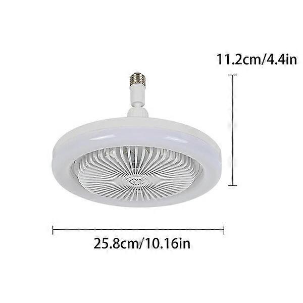 Ceiling fan with light, 110V motor, three-speed adjustable