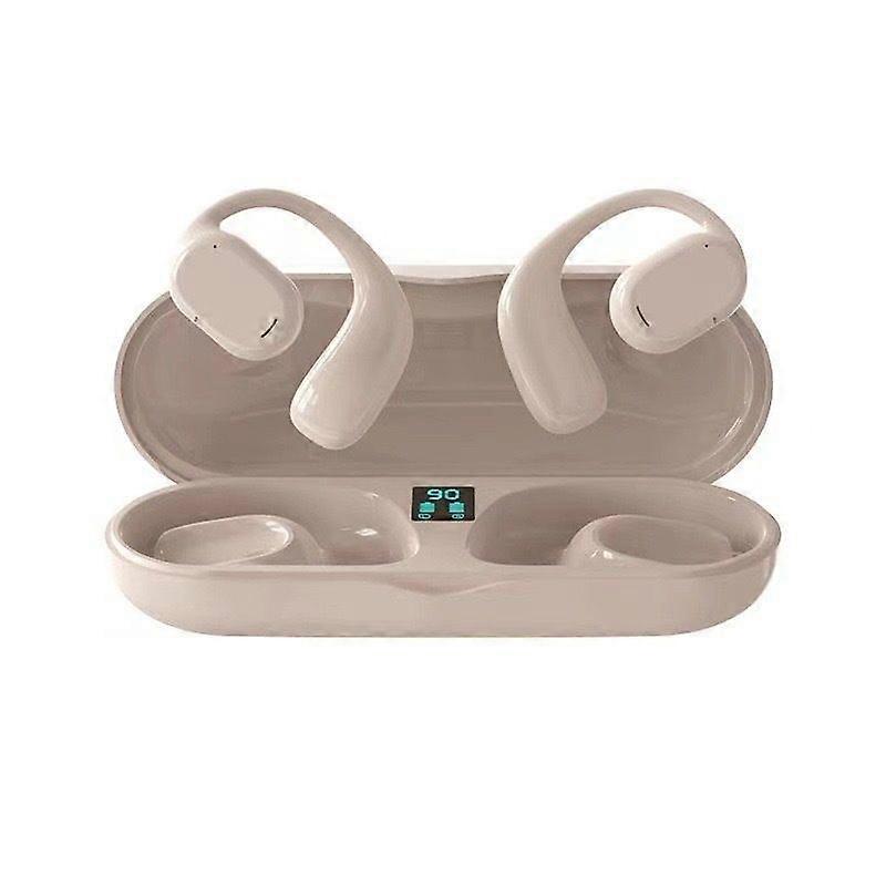 Bluetooth Headphones, Stereo Surround Sound, 12 Hours of Headphone Life with Charging Compartment, Bluetooth 5.4 - Yellow