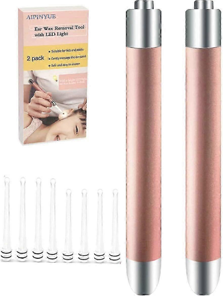 Ear Wax Removal ToolEar PickLED Lights Ear Cleaning KitUpdated