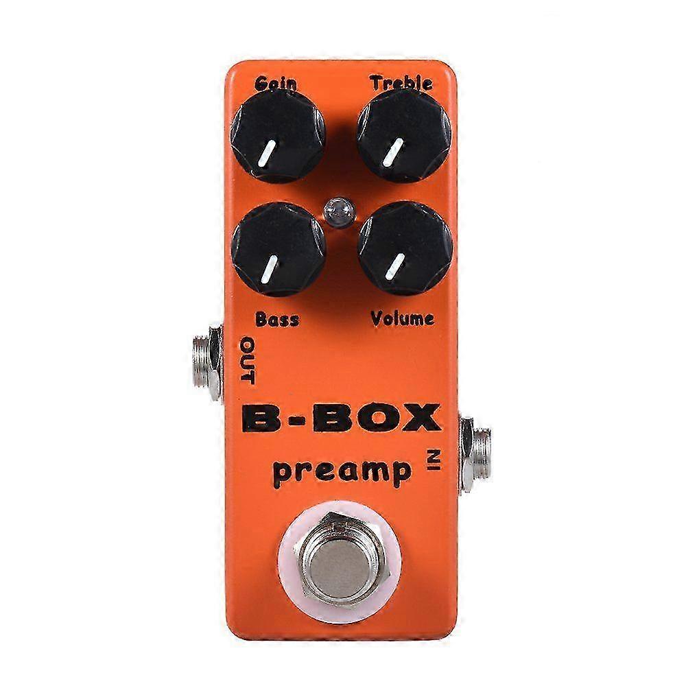 Overdrive effect pedal for MOSKY B-Box with metal casing