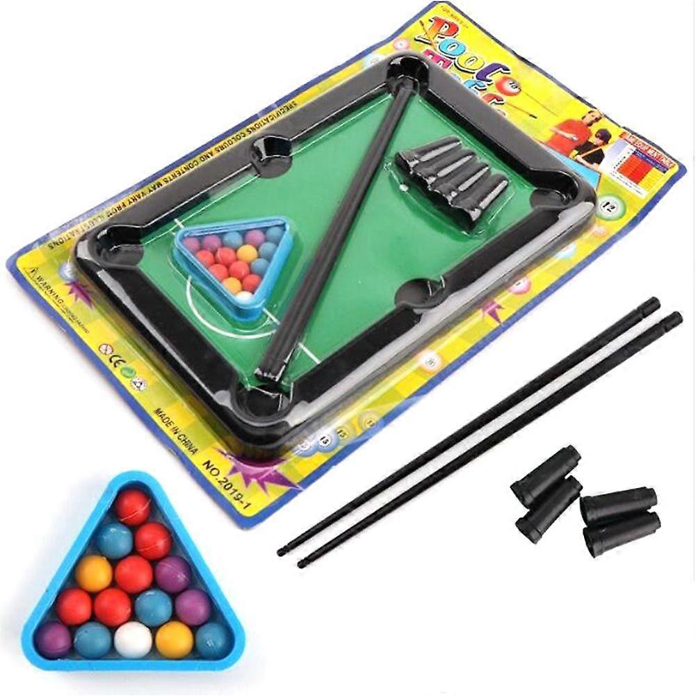 Mini Tabletop Billiards Toy Exquisite Ball Game Tool