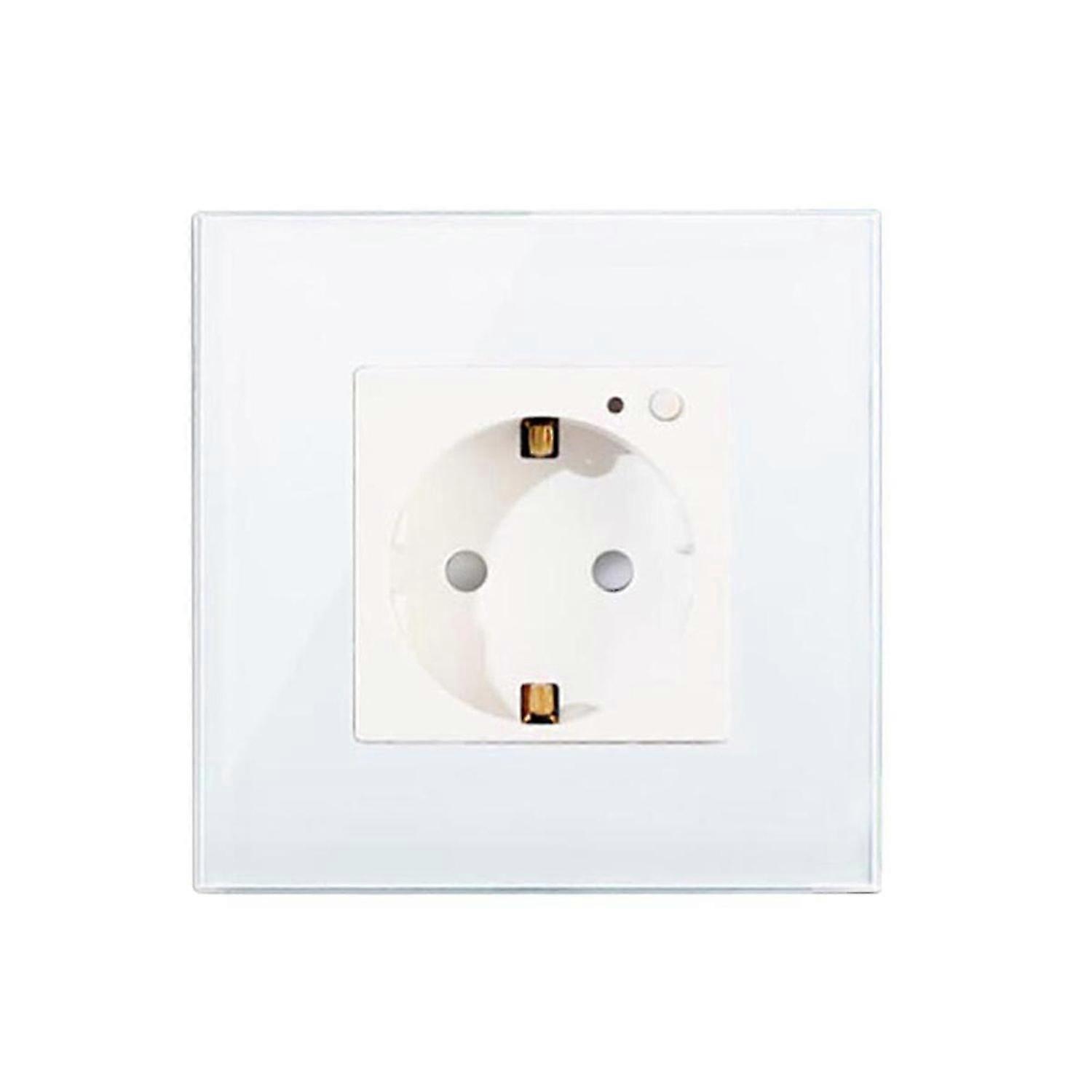 Electrical Plug Socket Wall Power Outlet Panel 16A EU Plug