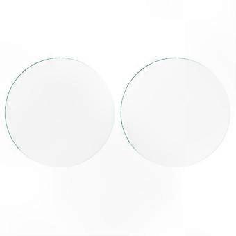 2er-Pack Displayschutzfolien aus gehärtetem Glas für 47-mm-GPS-Smartwatch, ultraklares 2,5D-Design