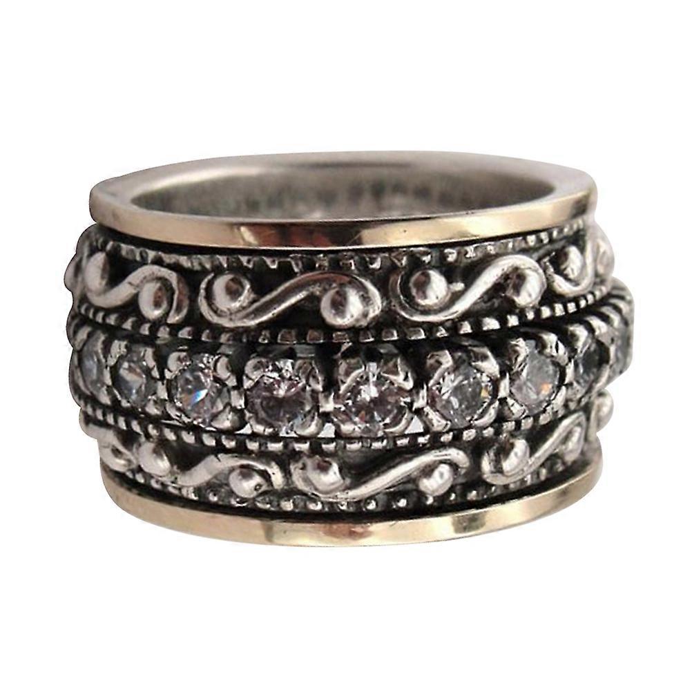 Retro Finger Ring Carved Band for Women 4Pcs Antique Style