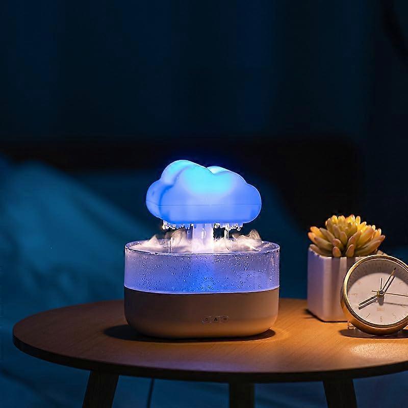 Humidifier Aroma Diffuser 200ML Night Light Essential Oils Diffuser Water Drops Colorful Light For Home Or Office