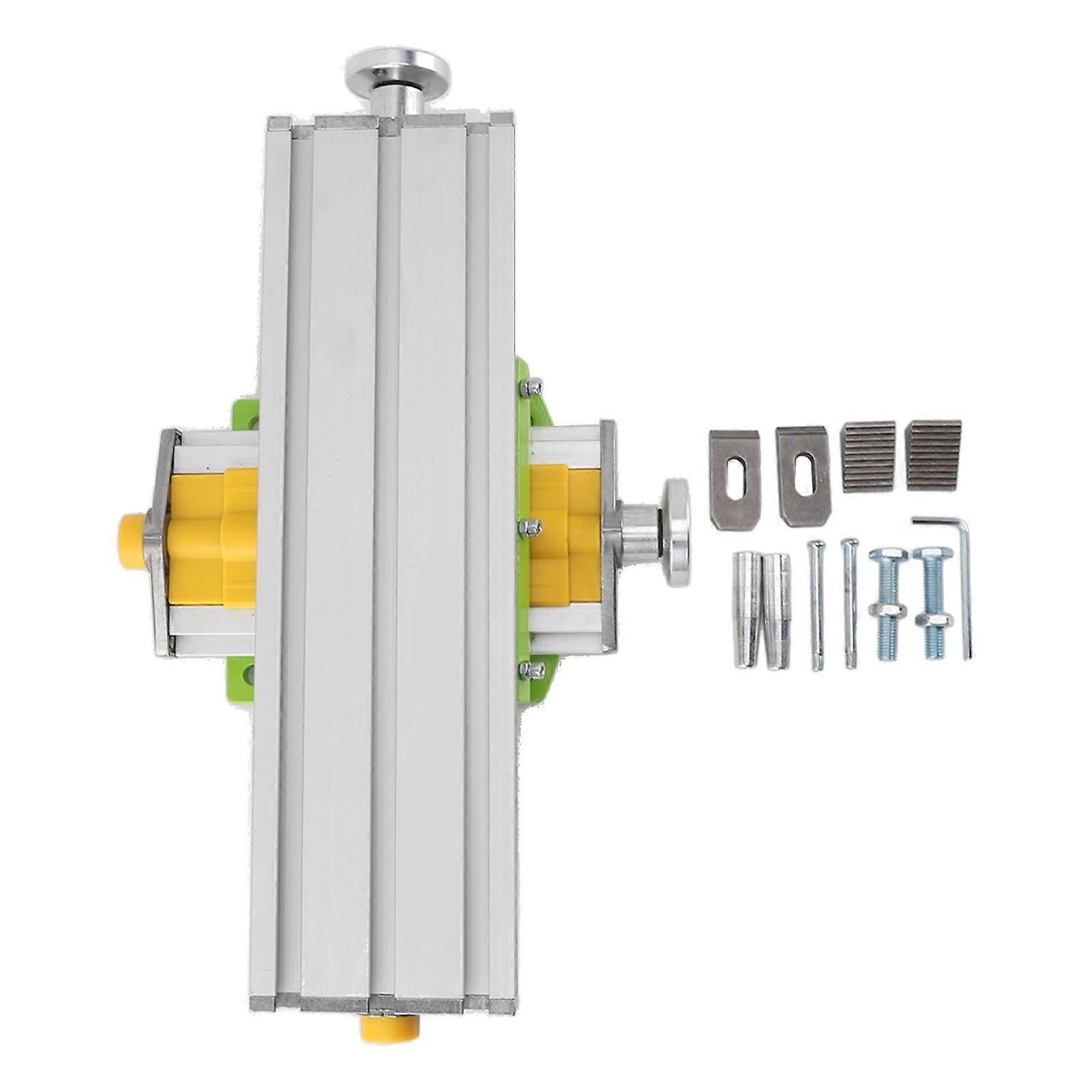Table de travail multifonctionnelle pour fraiseuse, en alliage d'aluminium, pour perçage composé, table coulissante transver