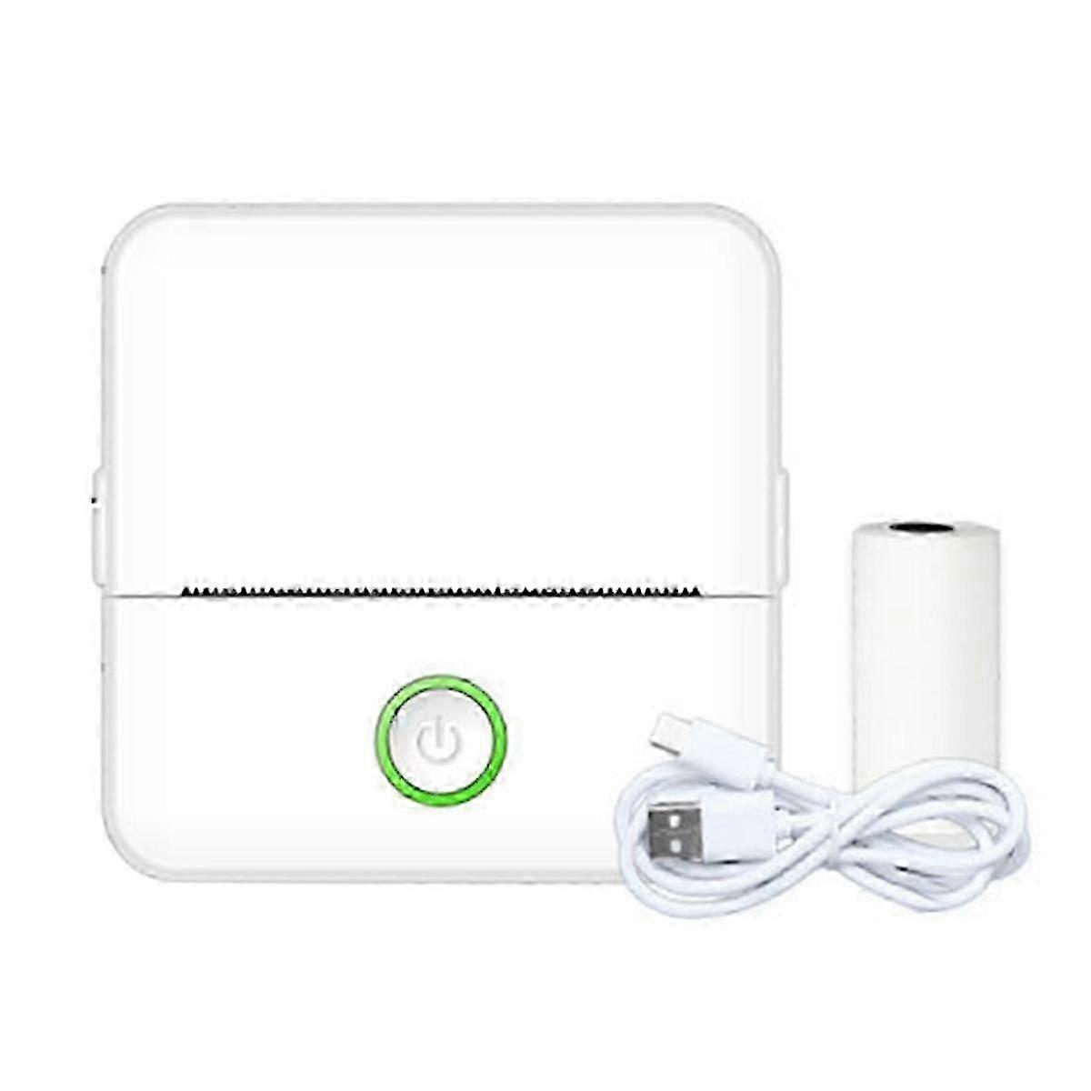 Suitable for Mini Printer Mini Sticker Printer Maker Thermal Printer, Bluetooth Wireless Portable Phone Printer