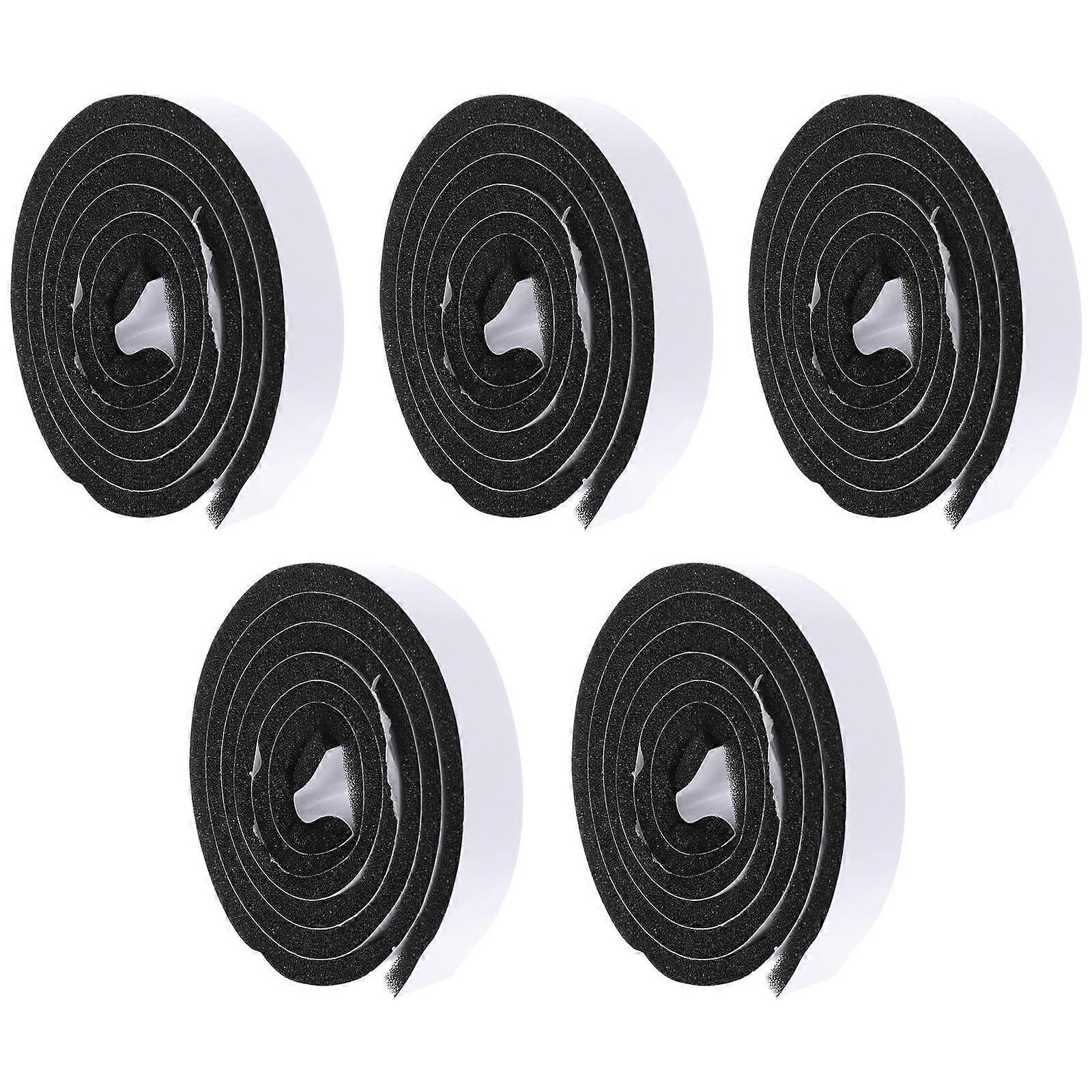 Door Bottom Seal Strip for Window with Self-Adhesive Weather Strip 5Sets