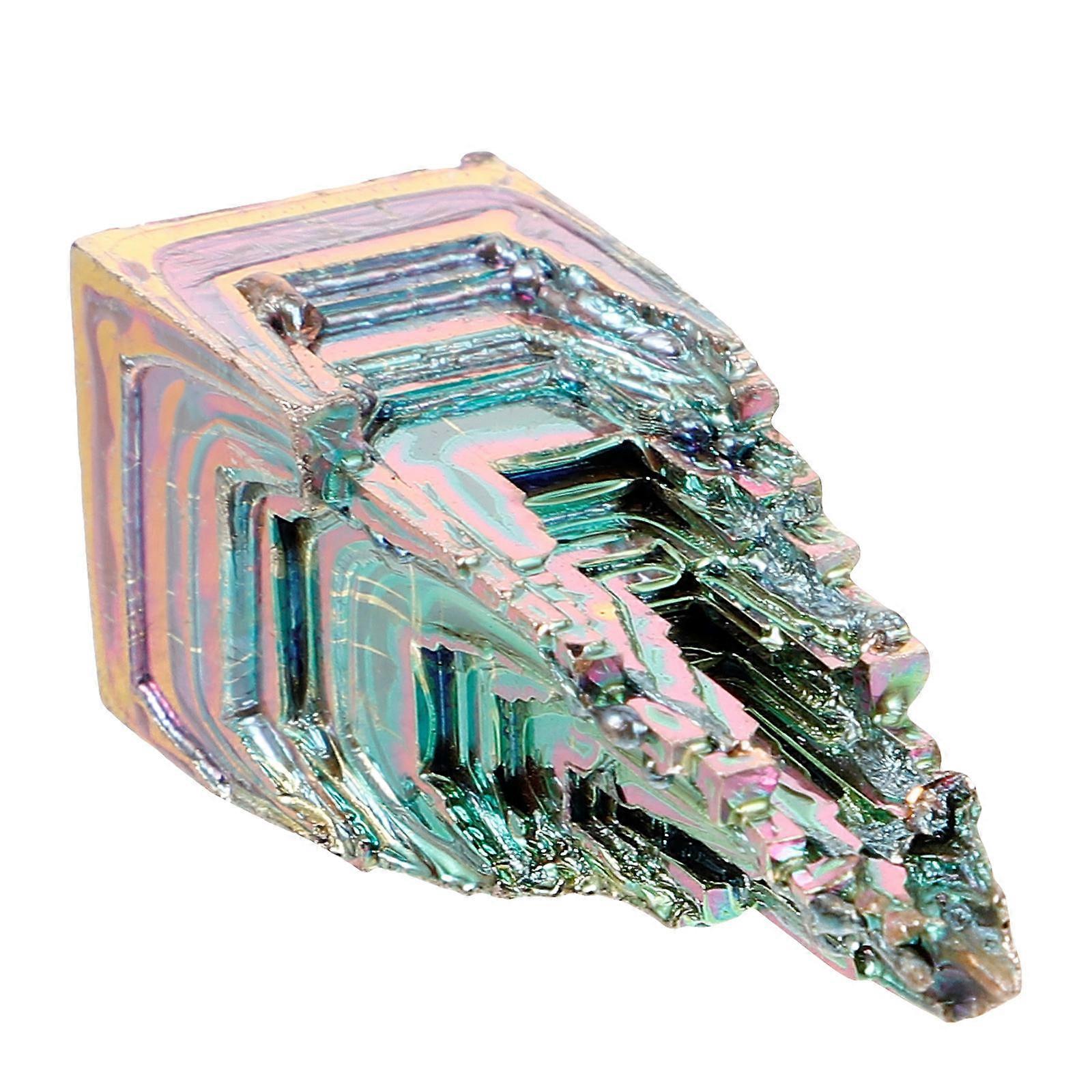5Pcs Bismuth Crystal Specimen for Decor Irregular Mineral Ornament