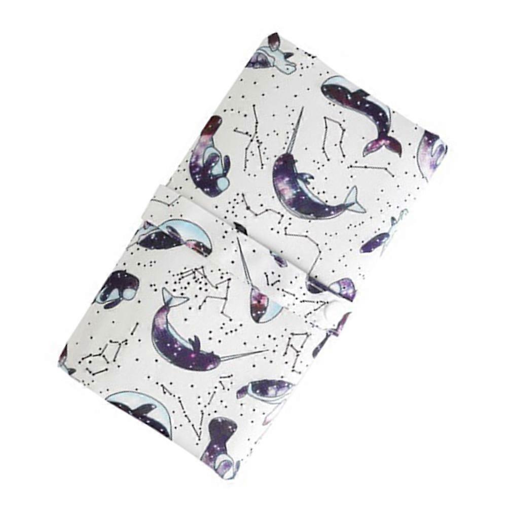Waterproof Infant Diaper Bag for Reusable Use with Pattern Multipurpose Pouch