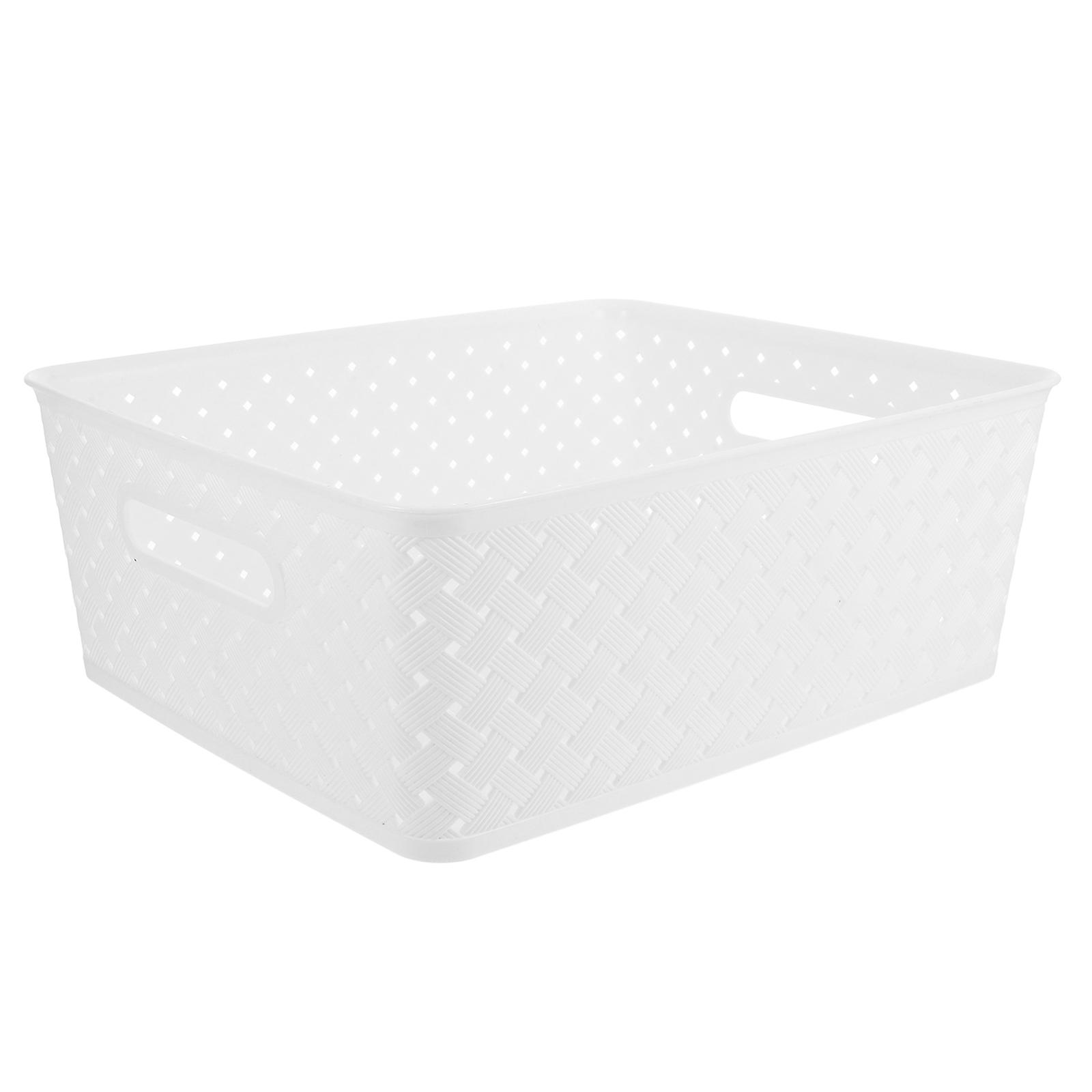 Plastic Storage Basket for Candy Storage with Lid