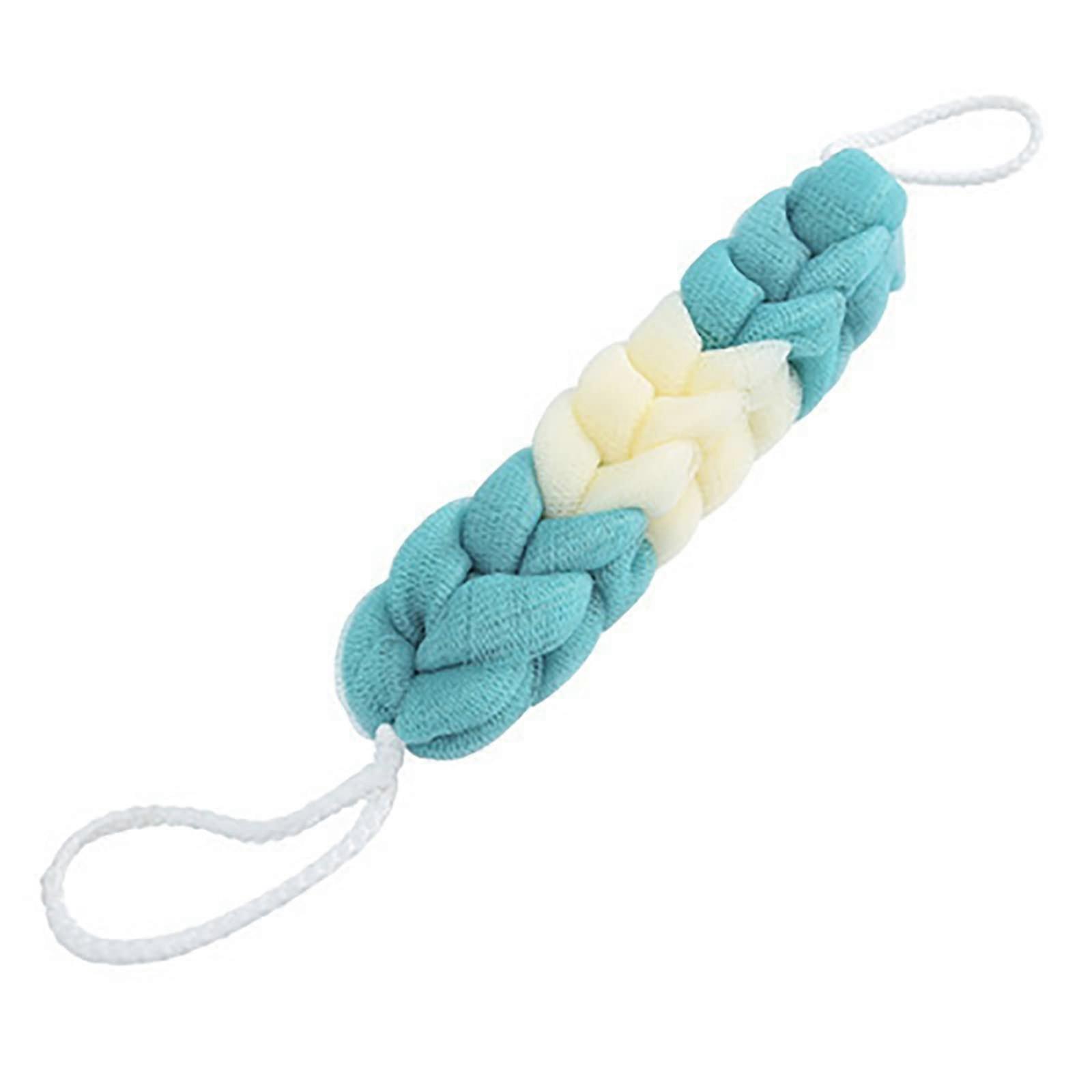 Bath Loofahs Stretchable Braided Mesh Exfoliating Loofah, Back Scrubber Ball, Body Sponge, Set Of 6, One Size, Color C