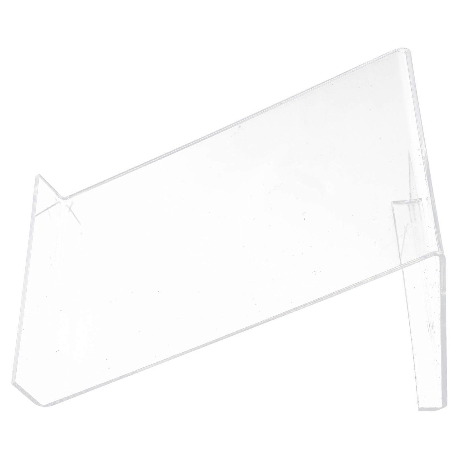 Rectangular Acrylic Phone Stand For Desk Organizer Showcasing Smartphones Efficiently 5pcs