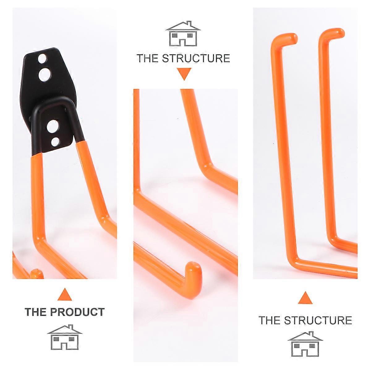 Storage Hook Heavy Duty Metal Storage Hook for Holding Use 2Sets