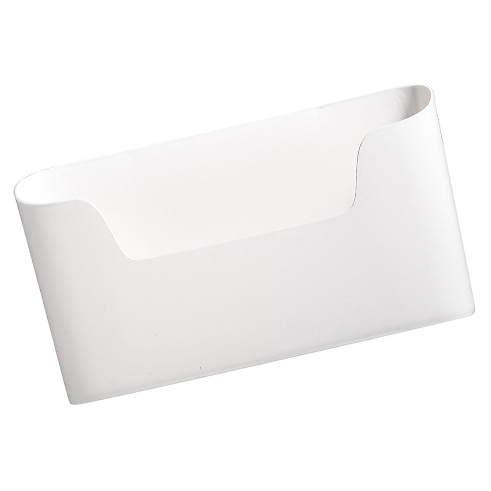 Fridge Side Rack Hanging Kitchen Storage for 3Pcs White