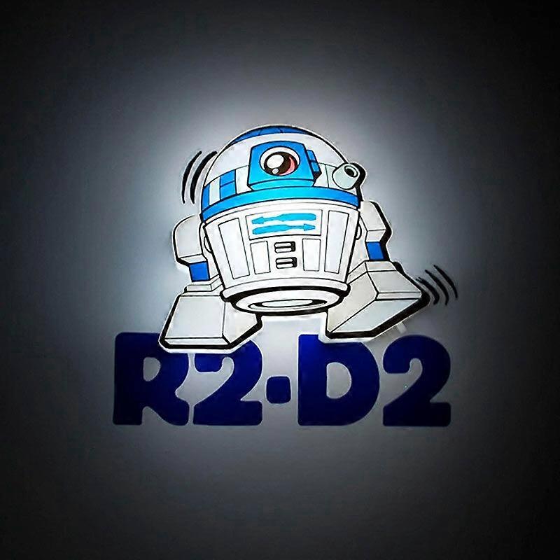 R2-D2 3D Light FX Mini Lamp for Children's Room Decor